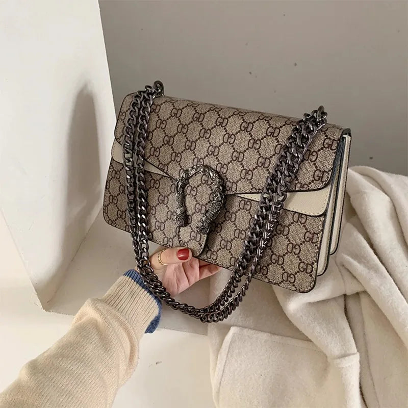 Sac à vin avancé pour femme, nouveau style, sac à chaîne polyvalent pour femme, sac à bandoulière simple.