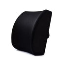 Memory Foam Car Lumbar Support Cushion Dual-Sided Waist Pillow for Auto Seat Back Pain Relief Home Office Chair Use - 2 Colors
