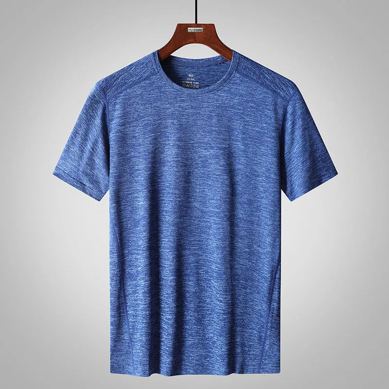 تيشرتات كبيرة الحجم 6XL 7XL 8XL للرجال، تي شيرت صيفي للذكور، قمصان أساسية كاجوال، توب رياضي، ملابس رجالية، تي شيرت بأكمام راجلان