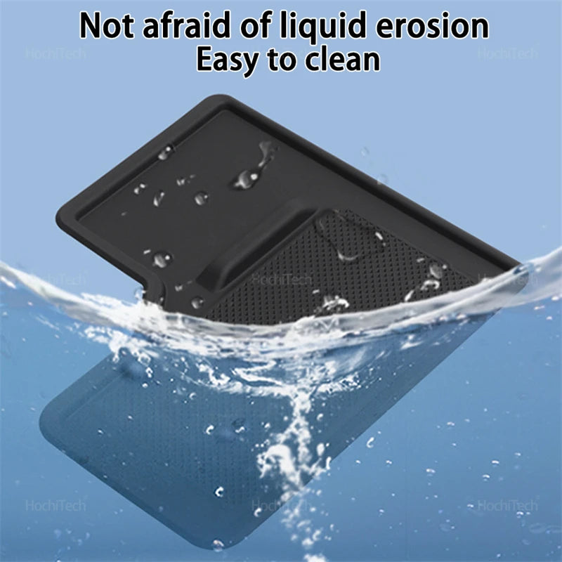 Wireless Charging Pad for Toyota Land Cruiser 250 Prado LC250 2024 2025 Central Control Charger Cover Anti-Slip Mat Only for LHD