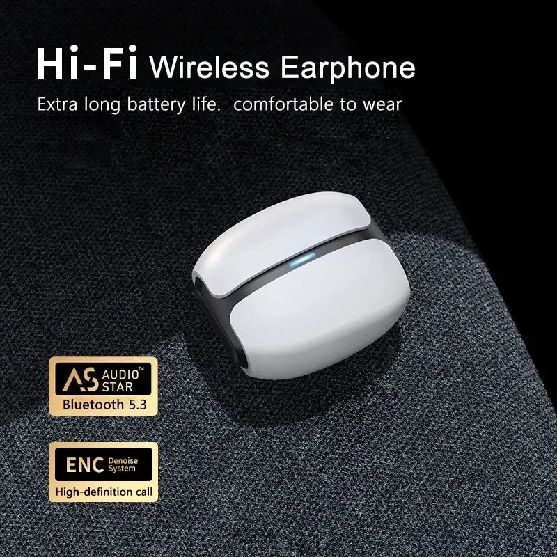 Écouteurs sans fil Bluetooth TWS 5.3 Stéréo Écouteurs Hifi Casque Microphone HD Casques pour Xiaomi W919 iPhone Casque de musique