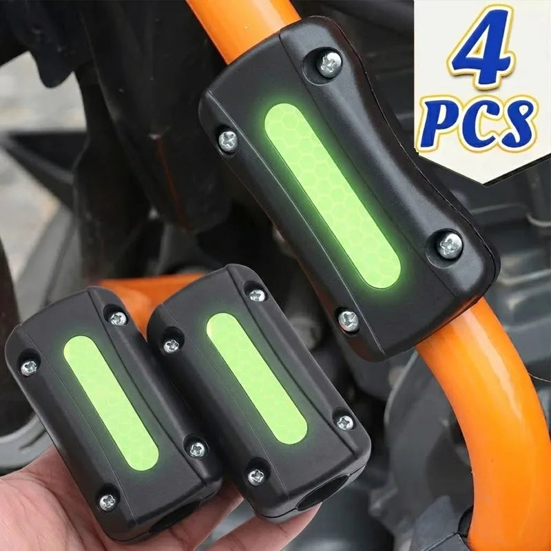 Motorcycle Crash Bar Bumper Protector Engine Guard Block Anti Collision Decorative Slider For Motorbike Adventure Touring Parts