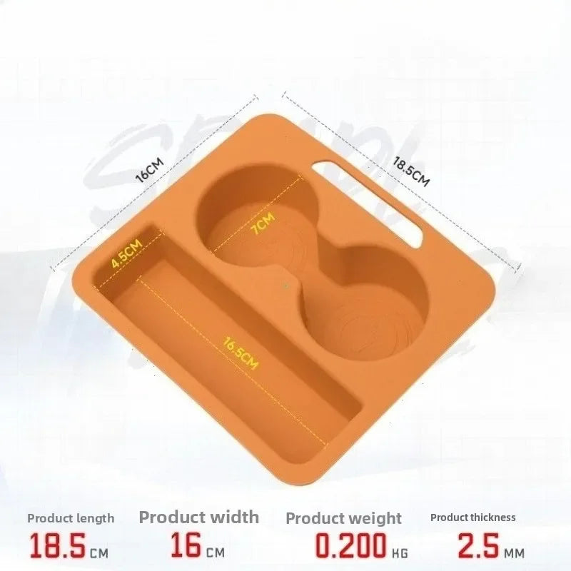 Coussin en silicone pour boîte coulissante de console centrale de voiture, compatible avec GWM Tank 500 Hi4-Z Hi4-T, pièces de rechange de haute qualité pour l'amélioration de l'intérieur de voiture