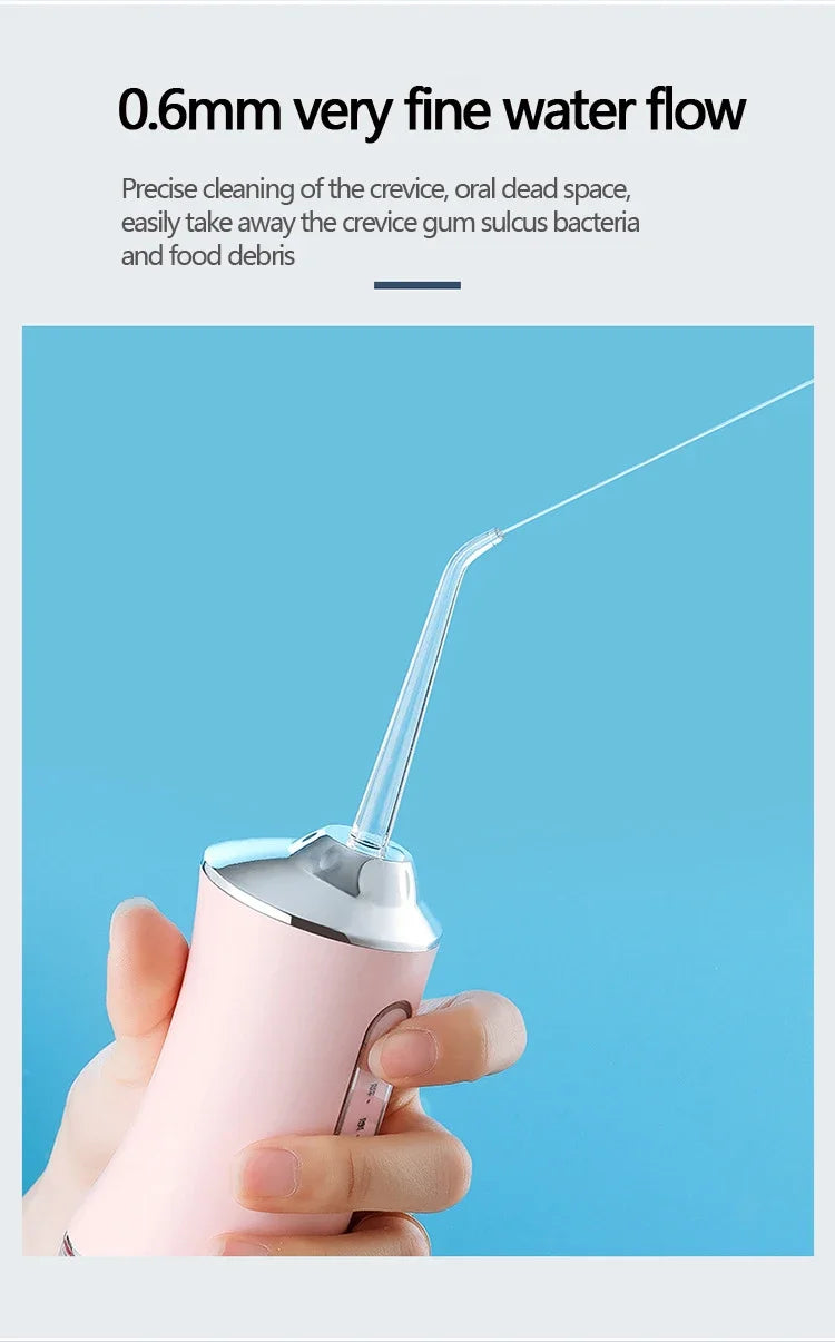 Hydropulseur Jet dentaire Soin des dents Brossette Nettoyage Dentaire Blanchiment des dents Appareils de nettoyage