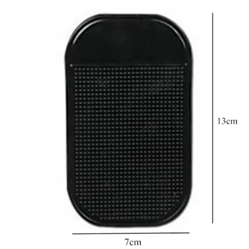 Grand tapis adhésif antidérapant en PVC pour tableau de bord de voiture, tapis de rangement antidérapant en silicone, tampon adhésif antidérapant pour support de téléphone et de clés