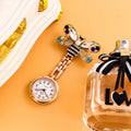 Little Bee Hanging Watch Butterfly Pocket Watch Nurse Watch Portable Men's and Women's Chest Watch Hanging Watch