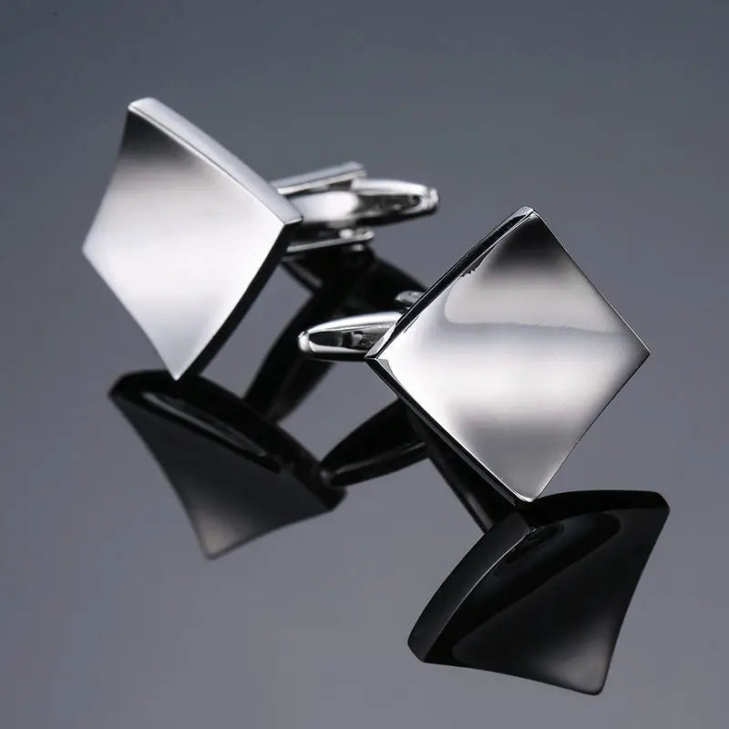 Boutons de manchette originaux de haute qualité pour hommes en cuivre, gravure laser, boutons de manchette de marque pour hommes, accessoires de costume, bijoux de mode