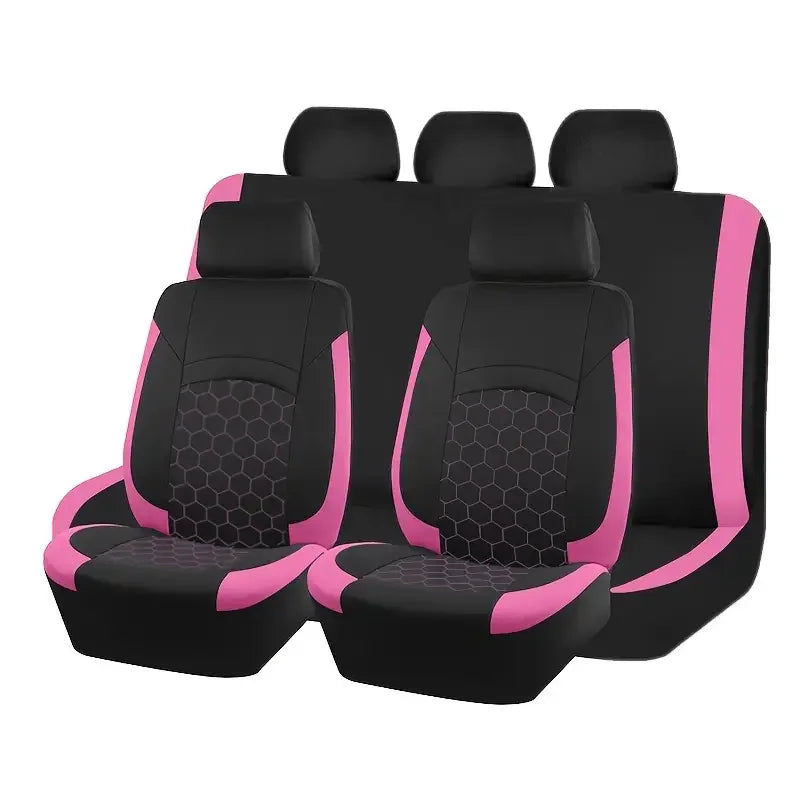 Universal Breathable and Durable 9-Piece All-Season Comfortable Soft Five-Seater Covers