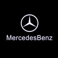 مصابيح جهاز عرض باب السيارة أضواء ترحيبية اكسسوارات لمرسيدس بنز AMG C260 C300 C280 C200 C230 W204 2008-2011 الفئة C W204