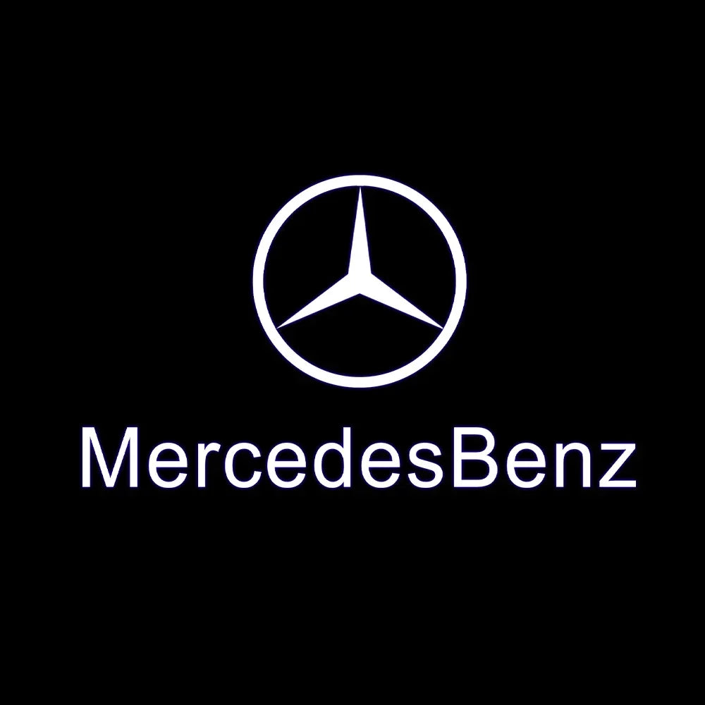 مصابيح جهاز عرض باب السيارة أضواء ترحيبية اكسسوارات لمرسيدس بنز AMG C260 C300 C280 C200 C230 W204 2008-2011 الفئة C W204