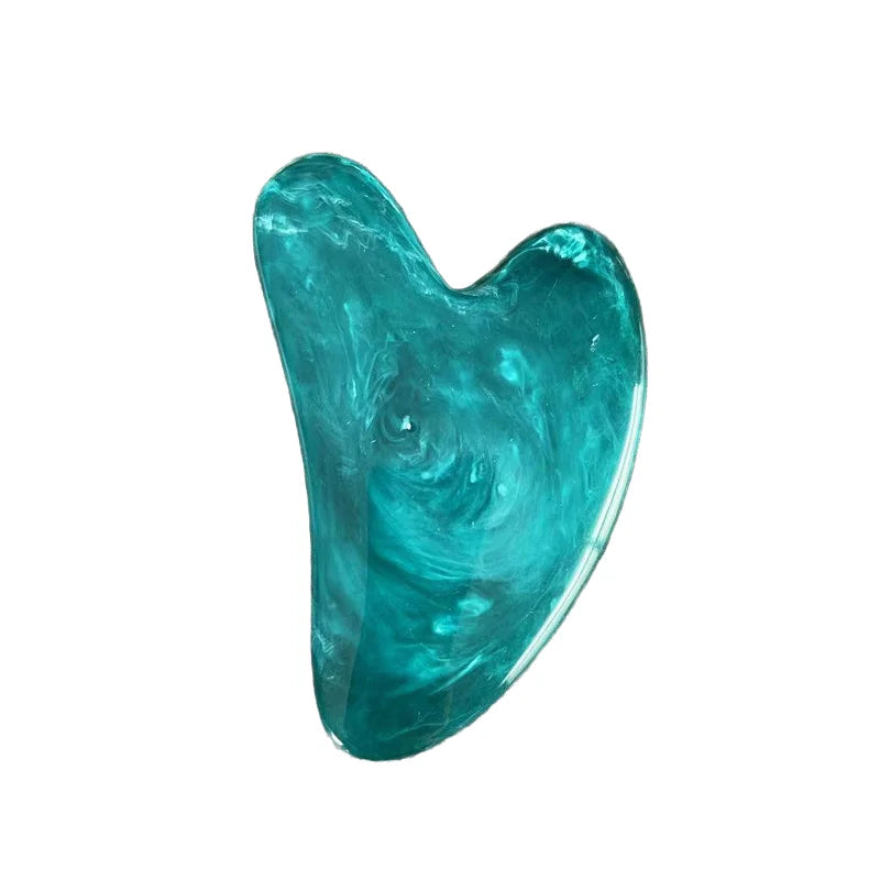 Outils de massage Gua Sha en jade naturel, grattoir en quartz rose, outil facial GuaSha pour le visage, le cou et le corps, prévient les rides, soins de beauté