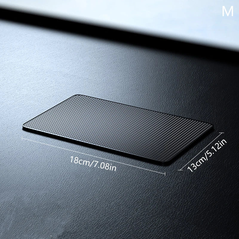 Car Dashboard Sticky Anti-Slip PVC Mat Auto Non-Slip Sticky Gel Pad Car Styling Interior For Phone Sunglasses Holder