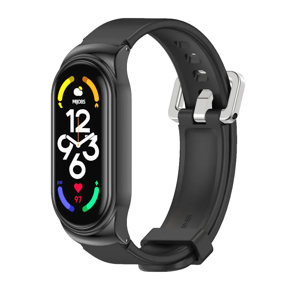 Bracelet pour Mi Band 10 9 8 7 6 5 Global Bracelet intelligent Pulseira pour Xiaomi Mi Band 8 NFC Accessoires de bracelet Miband 9 Band