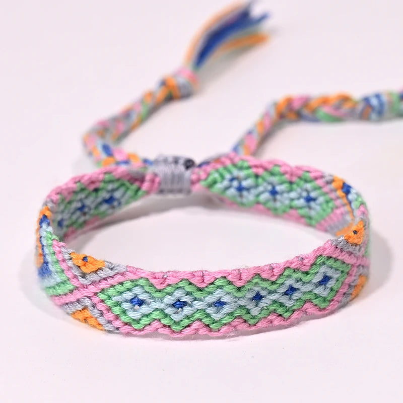 Rope Weave Bohemia Friendship Bracelet For Women Fashion Summer Beach Style Nibir Ethnic  Jewelry