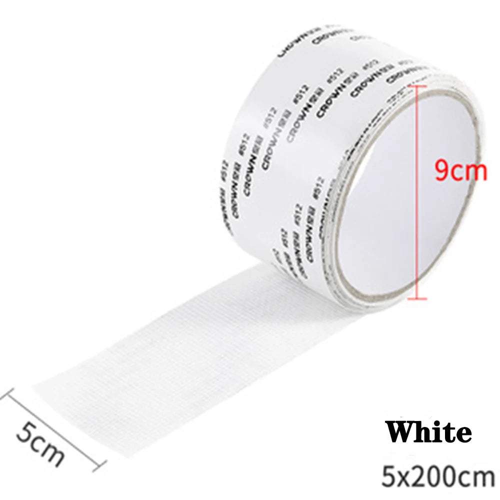 Ruban de réparation moustiquaire fenêtre étanche 1 pièce facile à appliquer – Gardez les moustiques à l'extérieur avec notre patch maillé autocollant anti-insectes