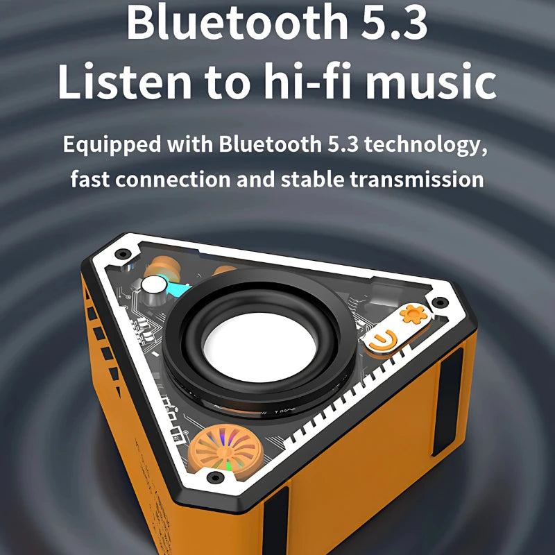 Haut-parleur Bluetooth TWS portable Subwoofer audio Mini haut-parleur sans fil portable Musique HiFi Son surround Haut-parleur extérieur