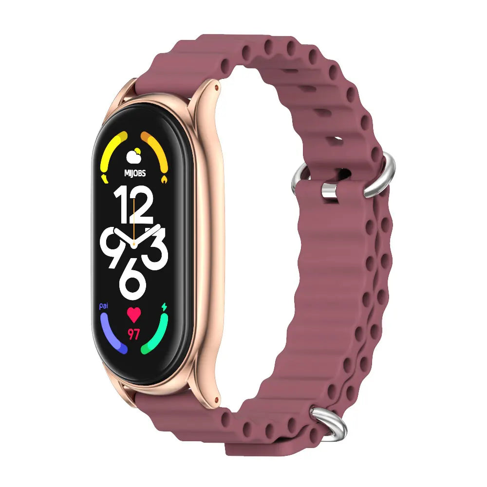 Bracelet pour Mi Band 10 9 8 7 6 5 Global Bracelet intelligent Pulseira pour Xiaomi Mi Band 8 NFC Accessoires de bracelet Miband 9 Band