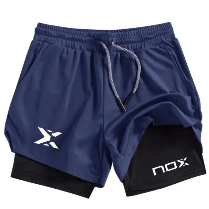 New Summer Men's Padel Sports Loose Casual Breathable Shorts Gym Quick Drying Fashion Badminton Pants Running Sportswear Short