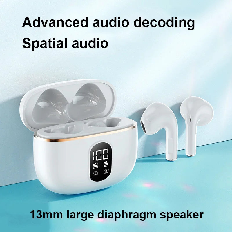 Nouveaux écouteurs Bluetooth Pro4-Plus Casque sans fil HiFi Stéréo Écouteurs A87 TWS pour Xiaomi iPhone Air pad