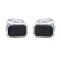 1Pair French Square Cufflinks Fashion Men's Business Banquet Suit Shirt Cuffs Buttons Luxury Wedding Cuff Links Gifts 2024 Trend