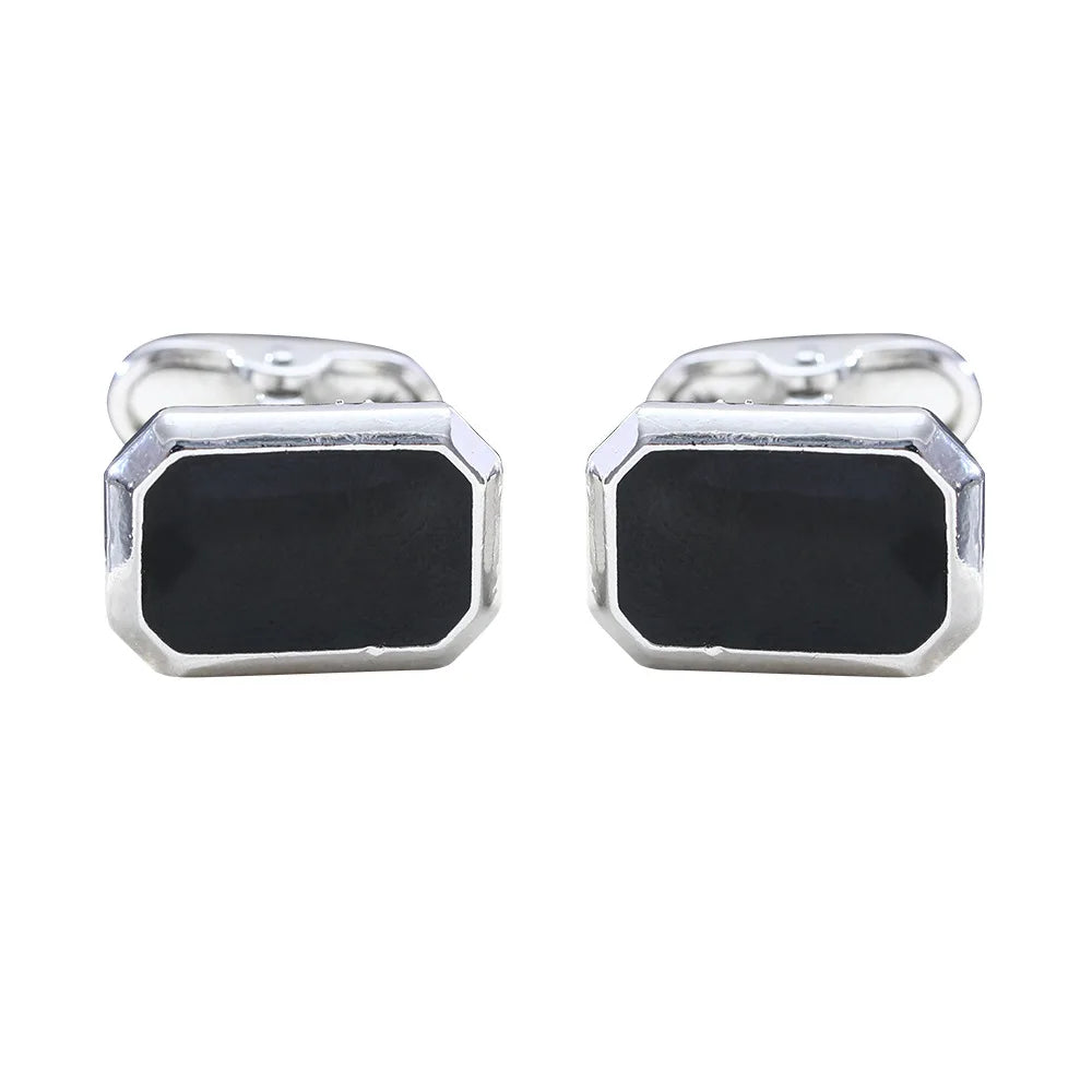 1 paire de boutons de manchette carrés français pour hommes, mode, affaires, banquet, costume, chemise, boutons de manchette, liens de manchette de luxe pour mariage, cadeaux, tendance 2024
