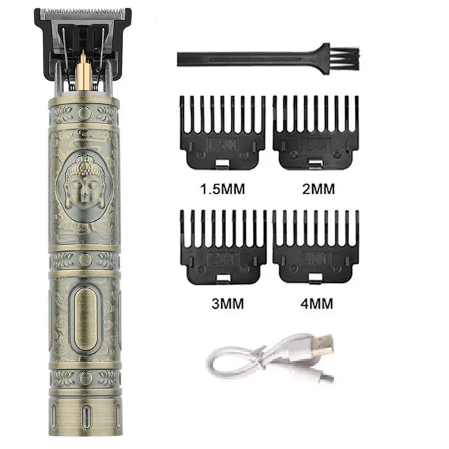 Tondeuse à cheveux Portable T9 Vintage, tondeuse à cheveux, charge rapide USB, rasoir de barbier, tondeuse à cheveux sans fil pour hommes