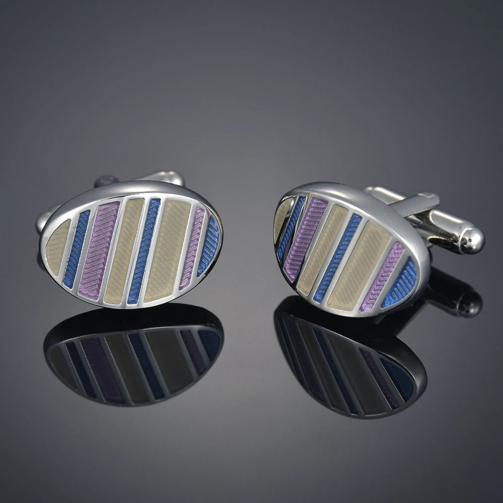 Nouveaux Boutons de Manchette de Luxe pour Hommes Marque de Bijoux Haut de Gamme Gemmes/Carrés/Couronne/Grille Chemises pour Hommes Boutons de Manchette