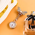 Little Bee Hanging Watch Butterfly Pocket Watch Nurse Watch Portable Men's and Women's Chest Watch Hanging Watch