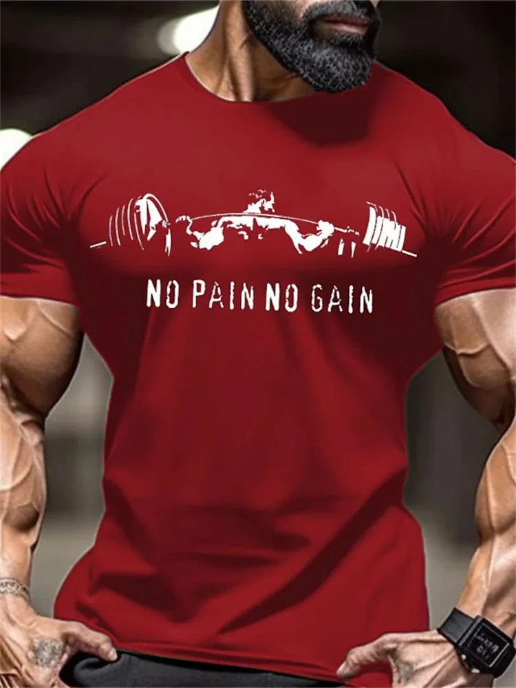 Nouveau T-shirt de Fitness pour Homme, Maillot de Sport Féroce pour la Gym, Haut à Manches Courtes à Séchage Rapide, Col Rond, Vêtements d'Entraînement de Compétition de Fitness