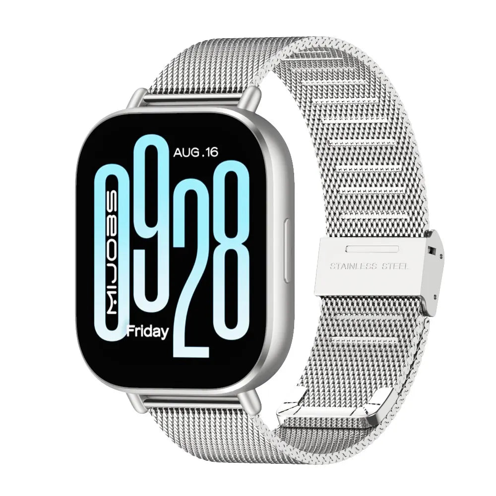 Bracelet de montre en métal pour Xiaomi Redmi Watch 5 Active / 5 Lite, bracelet de remplacement en acier inoxydable pour Redmi Watch 5 Lite