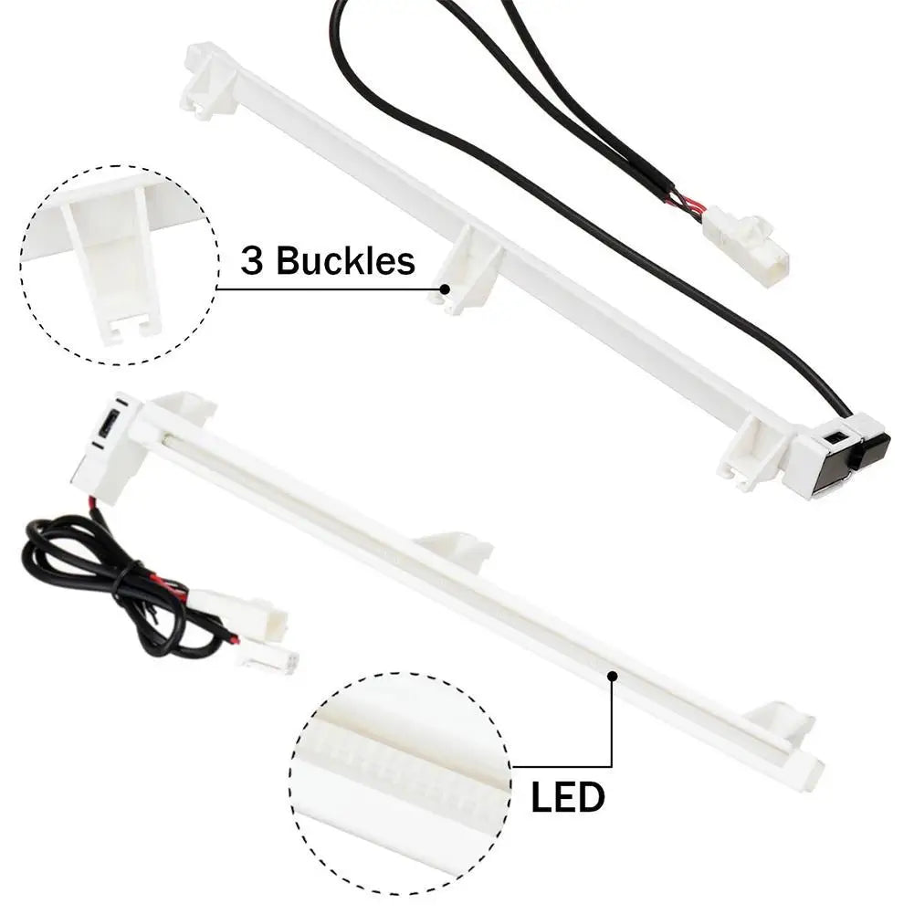 أضواء LED داخلية للسيارة للكونسول الوسطي، أضواء زخرفية للجو، أدوات مصباح إضاءة للسيارة تويوتا كامري 18-21