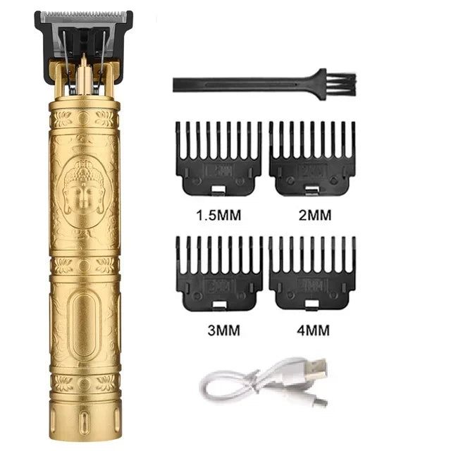 Tondeuse à cheveux Portable T9 Vintage, tondeuse à cheveux, charge rapide USB, rasoir de barbier, tondeuse à cheveux sans fil pour hommes