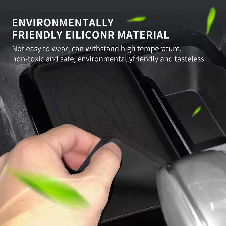 for Toyota Camry 9th 2025 Wireless Charging Pad Anti-slip Phone Protective Mat Car Interior Accessories Black (Only The Pad)