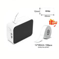 MarkLife P15 Mini Portable Thermal Printer Wireless Bluetooth-compatible Label Tag for Home Office Labeling Sticker Machine
