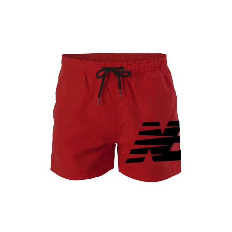 Shorts de sport d'été 2024 pour hommes - Shorts de fitness pour hommes - Maillot de bain - Shorts de plage - Shorts de bain de course pour hommes
