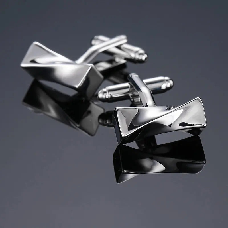 Boutons de manchette originaux de haute qualité pour hommes en cuivre, gravure laser, boutons de manchette de marque pour hommes, accessoires de costume, bijoux de mode