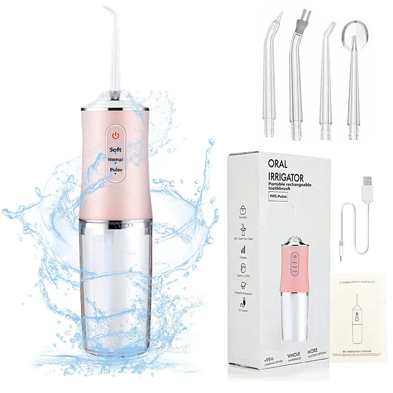 Irrigateur Oral Dentaire Officiel Waterpik Éliminateur Purificateur Brosse à Dents Étanche Ipx7 Jet Dentaire Hydropulseur Irigateur Pour Dents