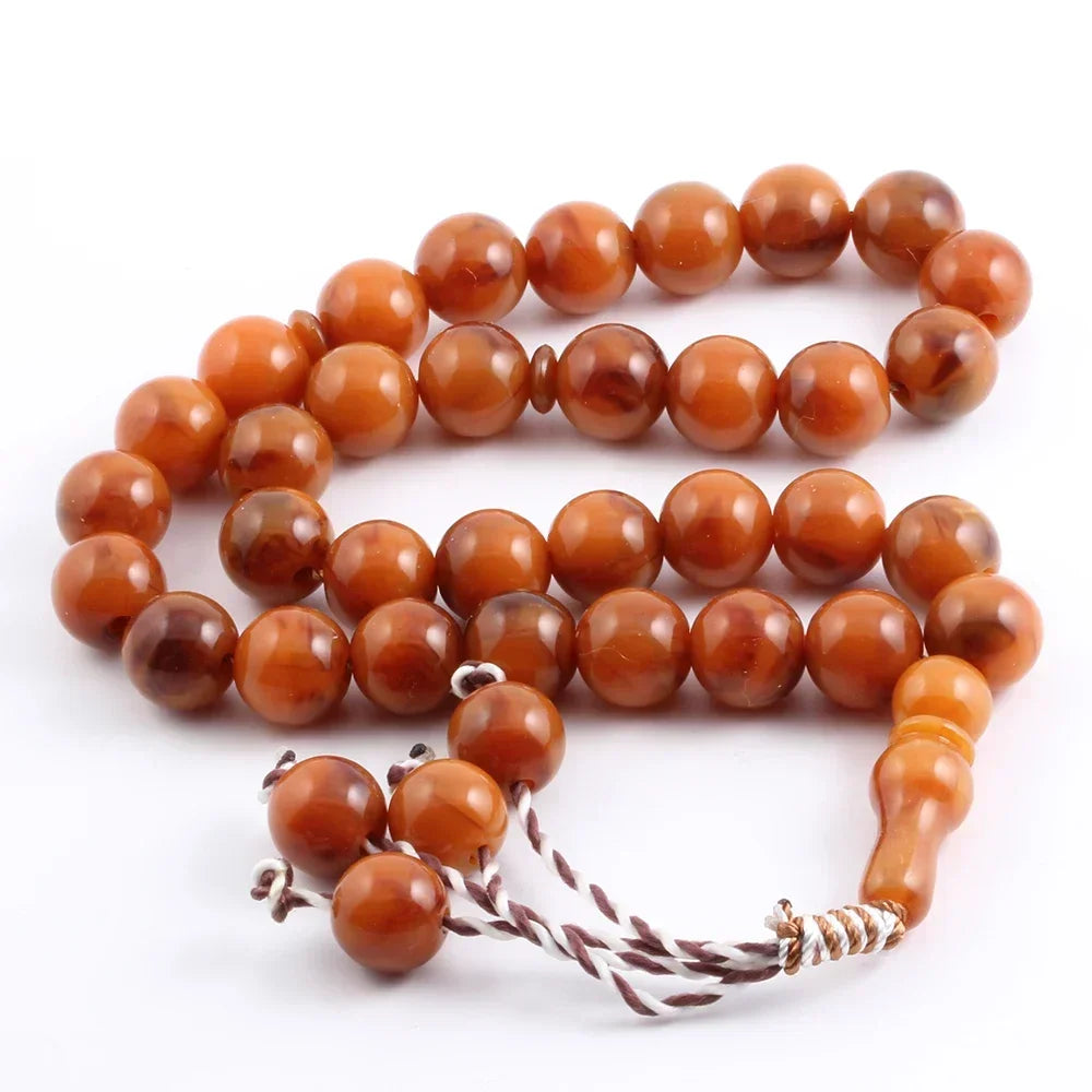 Yoga Bracelet 10 Styles Semi Precious Stone Prayer 14mm Round Rosary Bracelet Meditation Bracelet Muslim Ramadan Boho Jewelry