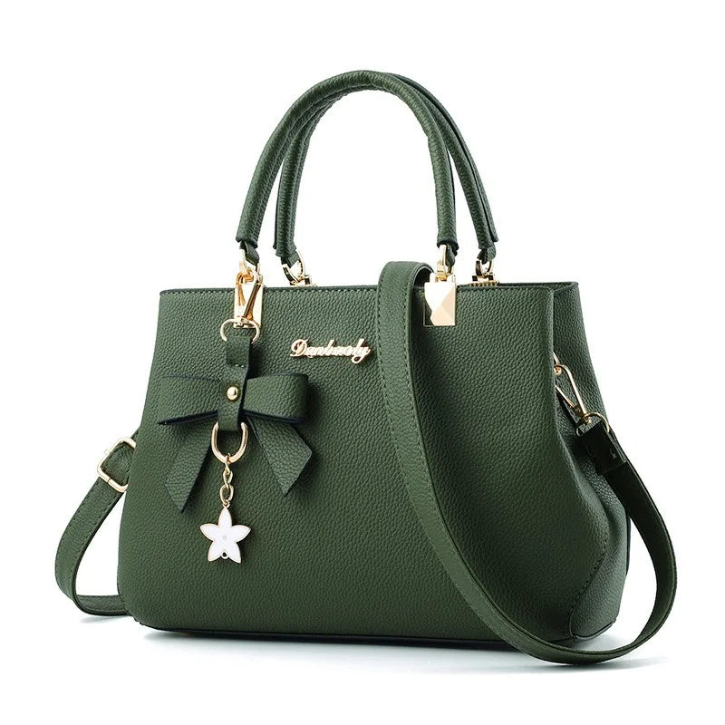 Nouveau sac coréen tendance automne et hiver avec nœud pour femme, sac à bandoulière portable, sac messager, sac killer, sac de maman, grande capacité