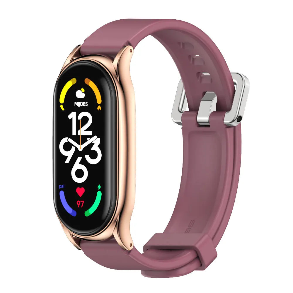 Bracelet pour Mi Band 10 9 8 7 6 5 Global Bracelet intelligent Pulseira pour Xiaomi Mi Band 8 NFC Accessoires de bracelet Miband 9 Band