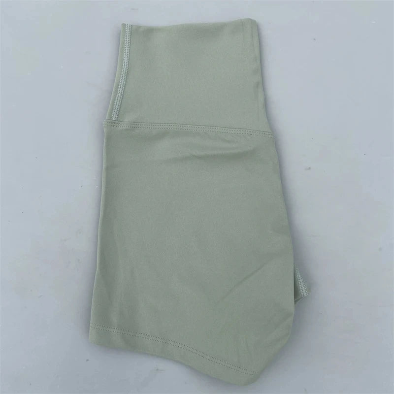 Short de sport pour femmes, shorts de yoga, shorts de sport taille haute, leggings courts d'entraînement, pantacourts de fitness, cyclisme de course, vêtements de sport doux et ajustés