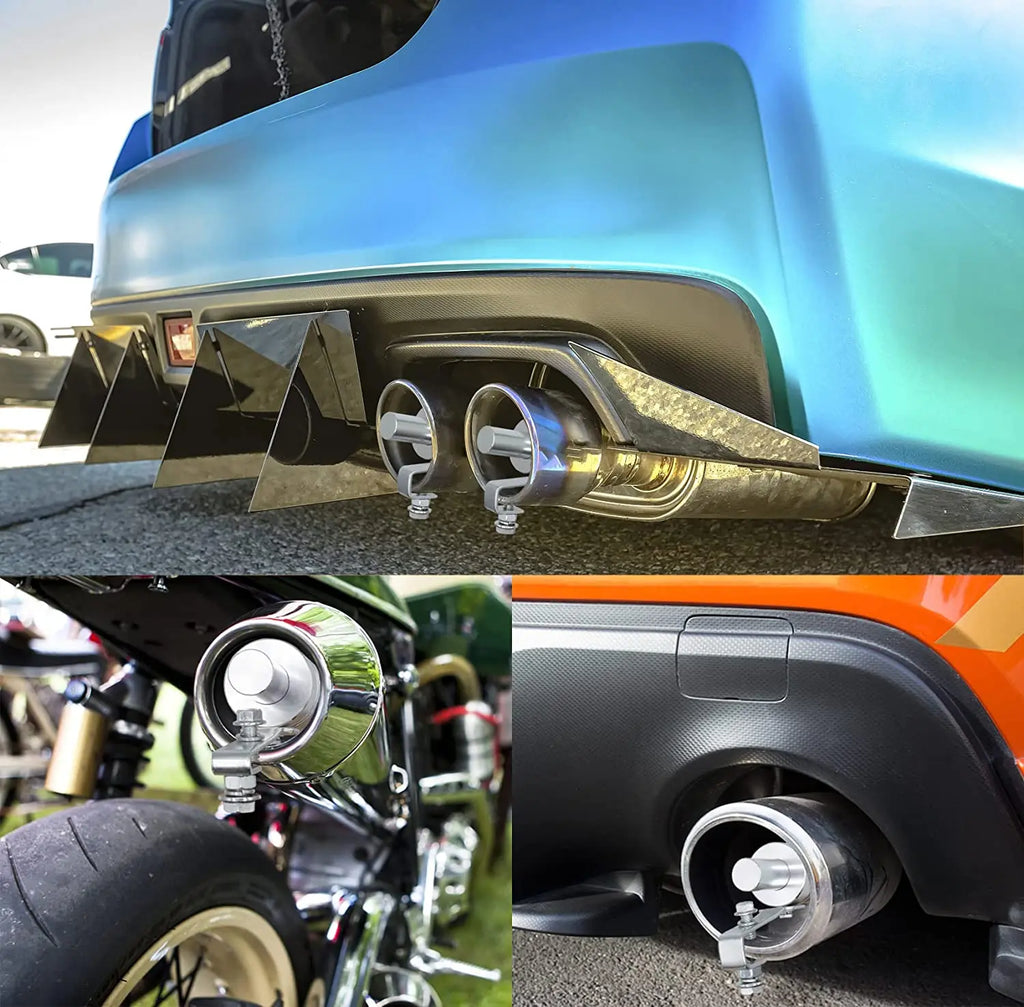 1 Sifflet Turbo, Sifflet d'Échappement Universel Turbo, Le Booster de Son Convient à la Plupart des Voitures, Berlines et Camions
