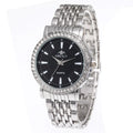Nouvelles montres décontractées pour femmes, montre de mode de luxe pour amoureux, montre à quartz en acier inoxydable avec strass, cadeau pour hommes et femmes, montre-bracelet d'affaires