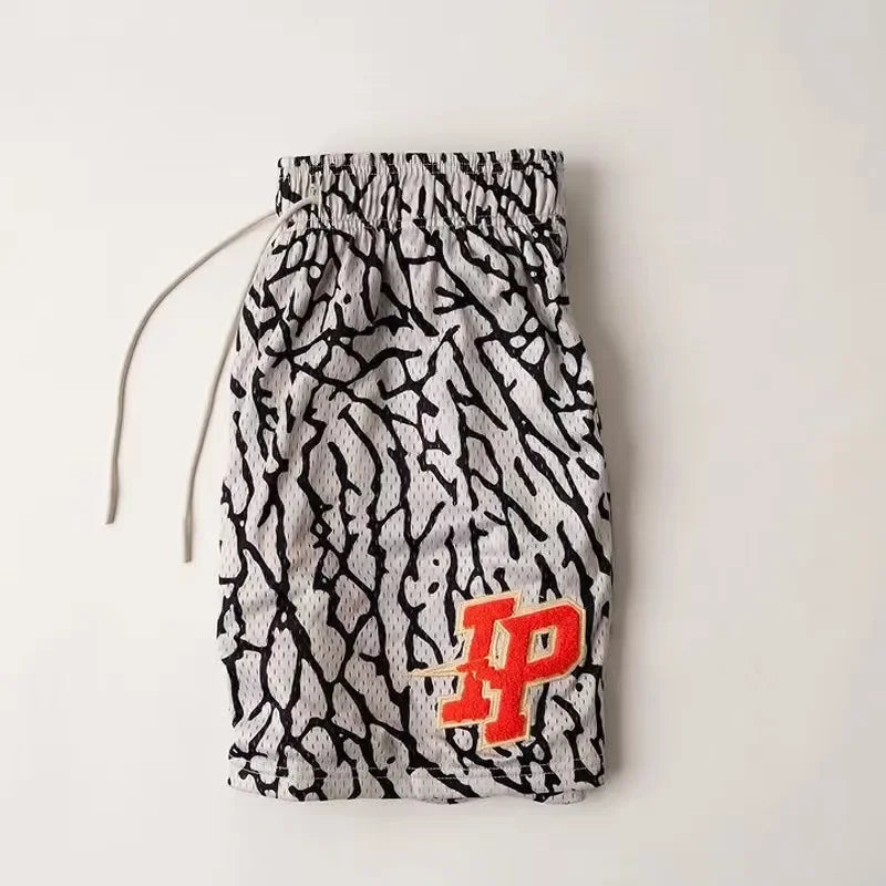 Vêtements pour hommes tendance, short décontracté, fitness, sport, maille respirante, séchage rapide, short de plage, basket-ball, jogging