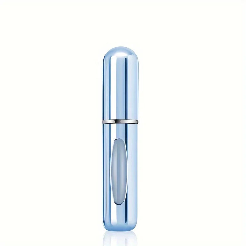 Flacon pulvérisateur de parfum portable 1/4Pcs 5ml, récipient liquide pour cosmétiques de voyage, mini flacon vide rechargeable en aluminium