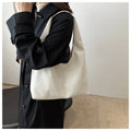 Sac cabas tressé en similicuir vintage pour femme, grande capacité, sac à bandoulière, sac décontracté pour le quotidien