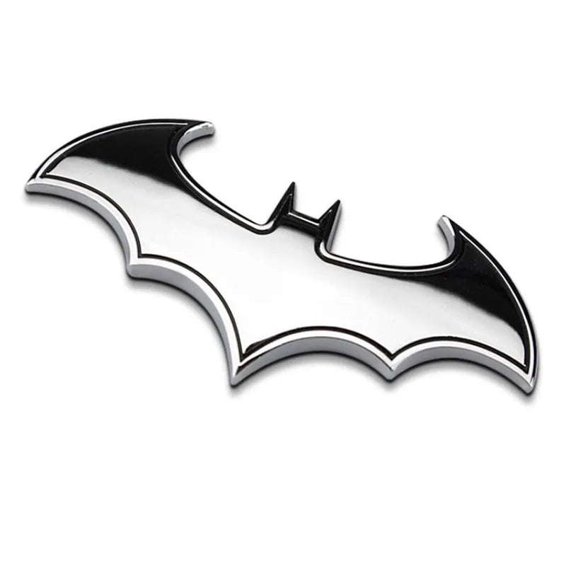 1 autocollant de voiture 3D en forme de chauve-souris, autocollant de décoration de moto, accessoires de style pour automobiles