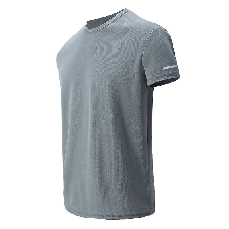 Lot de 2/4/6 t-shirts à manches courtes et col rond pour homme, couleur unie, avec poignets imprimés, style décontracté et sportif pour jeunes