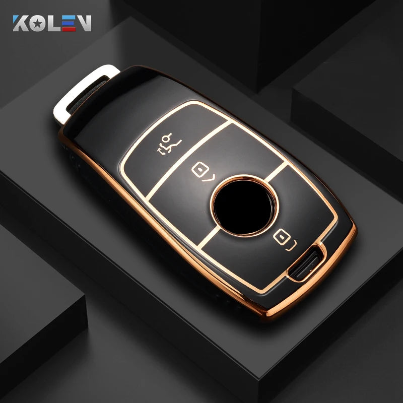 Étui de protection pour clé de voiture à distance en TPU Mode pour Mercedes Benz Classe A C E S G GLC CLE CLA GLB GLS W177 W205 W213 W222 X167 AMG
