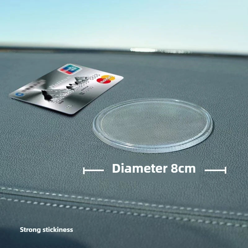 Tapis antidérapant de voiture 1/3 pièces, tapis de rangement antidérapant en silicone pour tableau de bord de voiture, support de téléphone, décoration de voiture